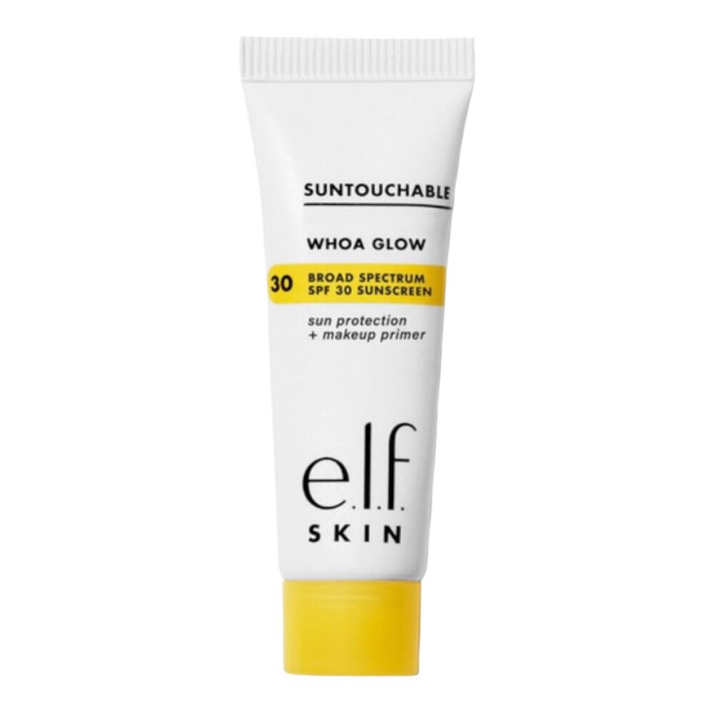 NEW e.l.f. Skin Suntouchable SUNSCREEN 1.69oz Whoa Glow SPF 30 Cream Tube SPF 30